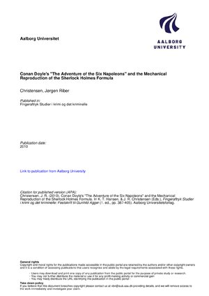 Thumbnail for "The Adventure of the Six Napoleons