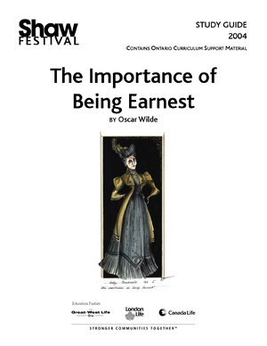 Thumbnail for The Importance of Being Earnest Study Guide