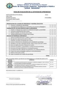 Ficha De EvaluacióN Actividad De Aprendizaje Es Document thumbnail