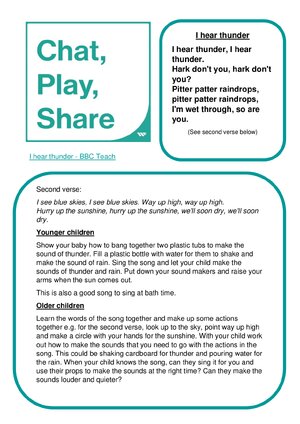 Thumbnail for I Hear Thunder