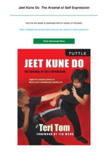 Jeet Kune Do The Arsenal Of Self Expression All Format Download thumbnail