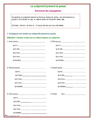 Thumbnail for Le Subjonctif Pratique