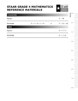 Thumbnail for Math Reference Sheet