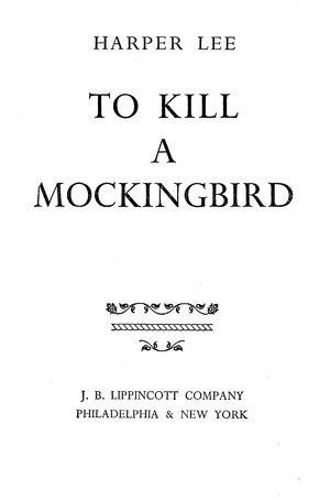 Thumbnail for Harper Lee To Kill a Mockingbird Novel