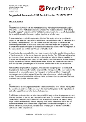 Thumbnail for O Level 2017 Paper Answers