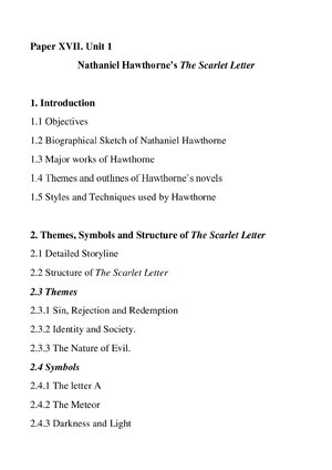 Thumbnail for Nathaniel Hawthorne’s The Scarlet Letter