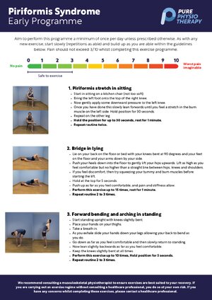 Thumbnail for Piriformis Syndrome Early Programme