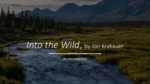 Into the Wild Introduction thumbnail