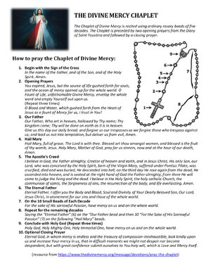 Thumbnail for The Divine Mercy Chaplet