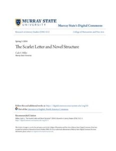 The Scarlet Letter And Novel Structure thumbnail