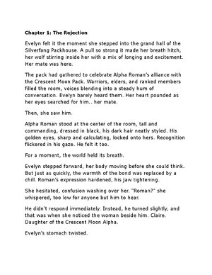 Thumbnail for The Alpha'S Rejected Mate