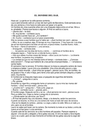 Thumbnail for Un Hombre Del Bar Es Document