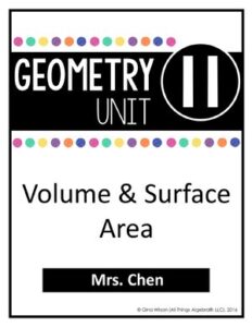 Unit 11 Surface Area And Volume Honors thumbnail