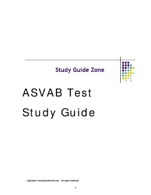 Thumbnail for ASVAB Test Study Guide