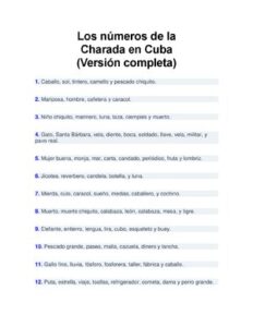 Los números de la Charada en Cuba (Versión completa) thumbnail