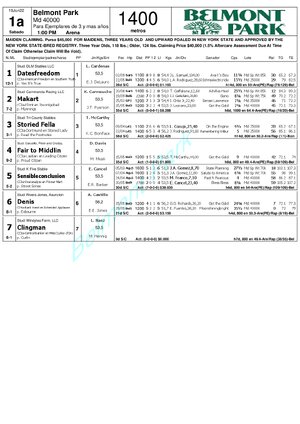 Thumbnail for 1 - Belmont Park RETROSPECTO