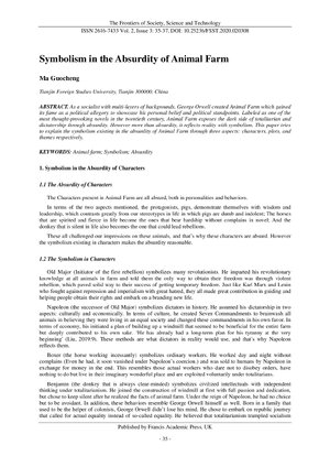 Thumbnail for Symbolism in the Absurdity of Animal Farm