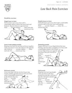 Low Back Pain Exercises thumbnail