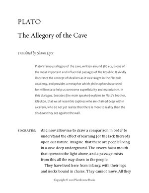 Thumbnail for Plato Republic 514b 518d Allegory Of The Cave