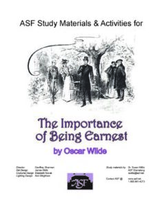 The Importance of Being Earnest Study Materials thumbnail