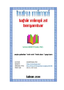Buku Mimpi 2d Bergambar PDF thumbnail