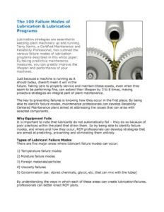 100 Lubrication Failure Modes Guide thumbnail