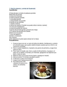 20 Recetas De Comidas De Guatemala thumbnail