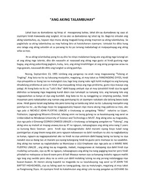 Thumbnail for Ang Aking Talambuhay Kulas