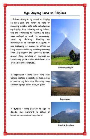 Thumbnail for Anyong Lupa At Anyong Tubig