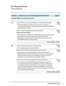Ap Biology 2020 Practice Exam 1 FRQ Scoring Guidelines thumbnail