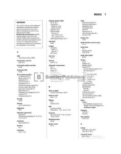 Audi A4 B6 B7 Service Manual 2002 2008 Complete Index PDF thumbnail