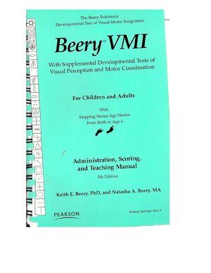 Thumbnail for Beery Manual Scoring, Etc Ilovepdf Compressed PDF