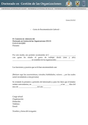 Thumbnail for Carta Laboral DGO