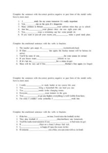 Complete The Sentences With The Correct Answer thumbnail