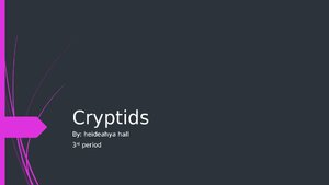Cryptids thumbnail