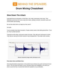 Drum Mixing Cheatsheet thumbnail