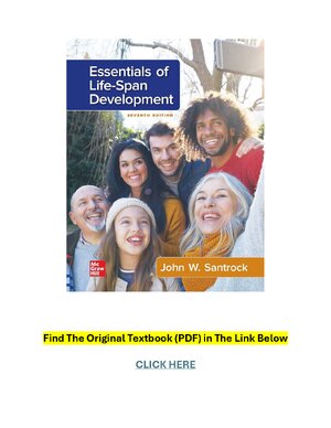 Thumbnail for Essentials Of Life Span Development 7th Edition PDF