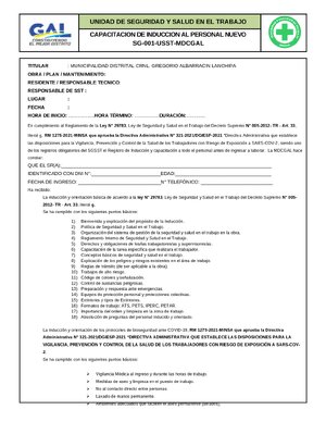 Thumbnail for F Nº001 Formato Induccion