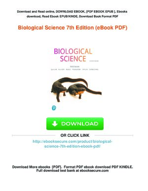 Thumbnail for Get Biological Science 7th Edition (Ebook PDF) Free All Chapters