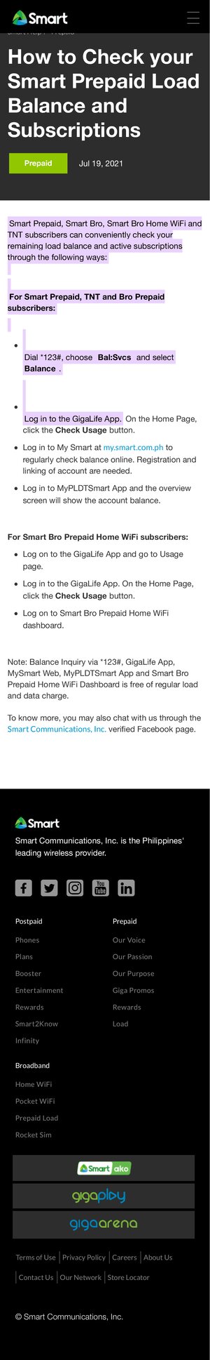 Thumbnail for How To Check Your Smart Prepaid Load Balance And