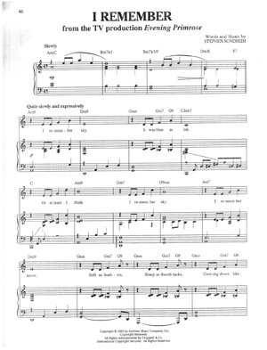 Thumbnail for I Remember Evening Primrose PDF