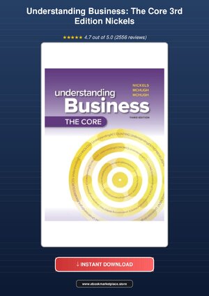 Thumbnail for Immediate Access Understanding Business The Core 3rd Edition Nickels Verified PDF Download