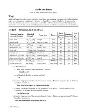 Thumbnail for Kami Export POGIL Acids And Bases S 1