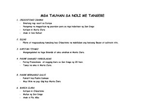 Mga Tauhan Sa Noli Me Tangere thumbnail