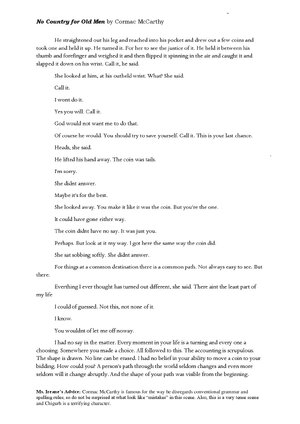 Thumbnail for No Country For Old Men