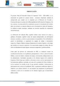 Plan De Desarrollo Urbano De Cajamarca PDF thumbnail