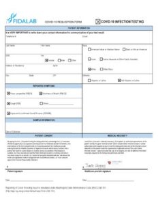 Positive Covid Test Results Template thumbnail