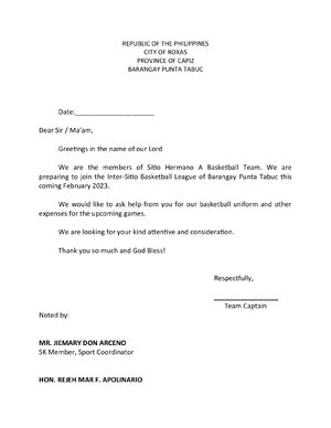 Thumbnail for Solicitation Basketball