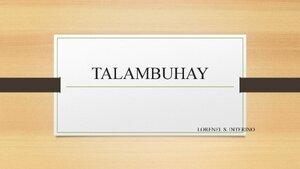 TALAMBUHAY thumbnail