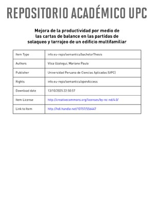 Thumbnail for Tesis Vilca Uzategui